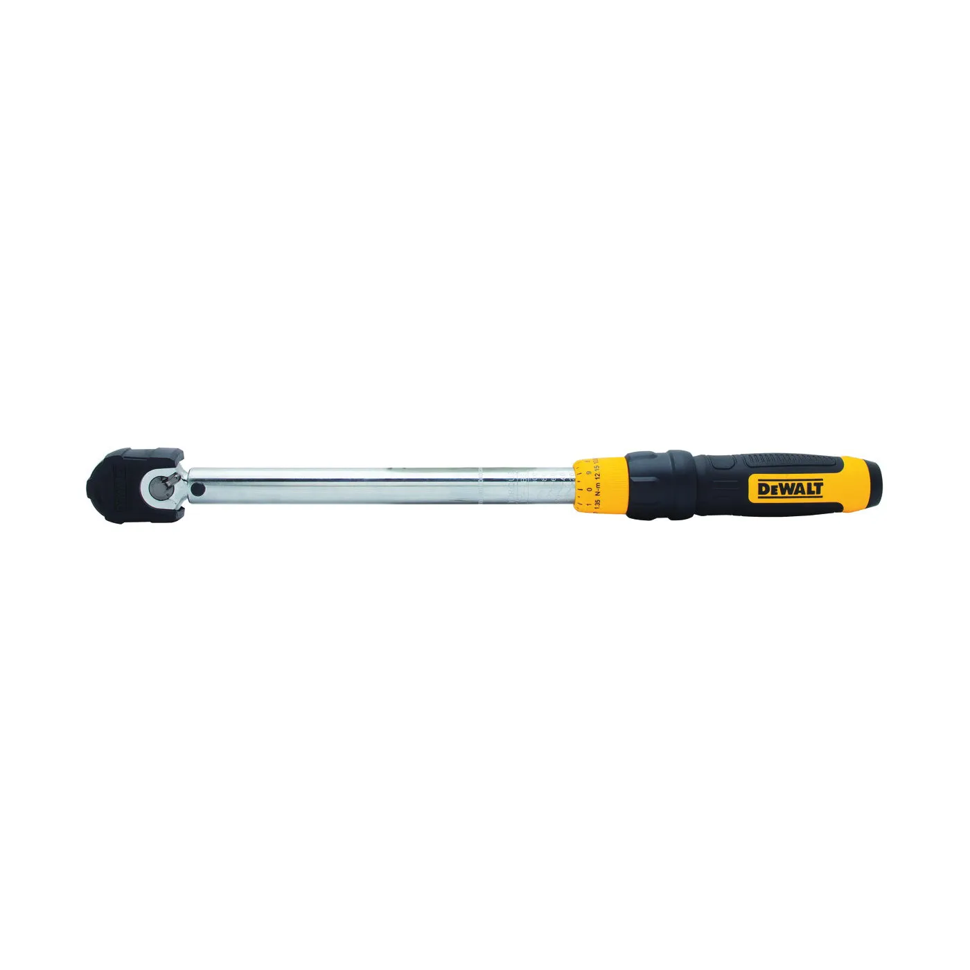 DeWALT DWMT75463 Torque Wrench, 3/8 in Drive, 17-5/16 in OAL, 20 to 100 ft-lb, Steel