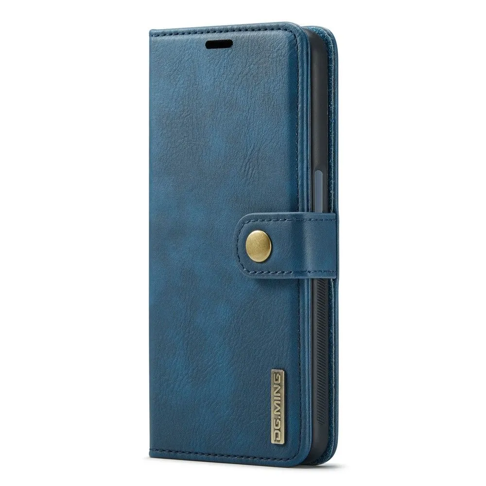 DG.MING OnePlus Nord N200 5G 2-in-1 Wallet Case - Blue