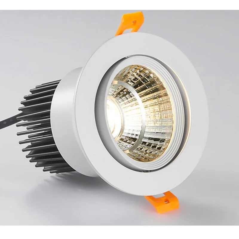 Dimmable LED COB Downlight 3W 5W 7W 9W 12W 15W Round Recessed LED Spot Light lumination Indoor Decoration Ceiling Lamp 110 220V