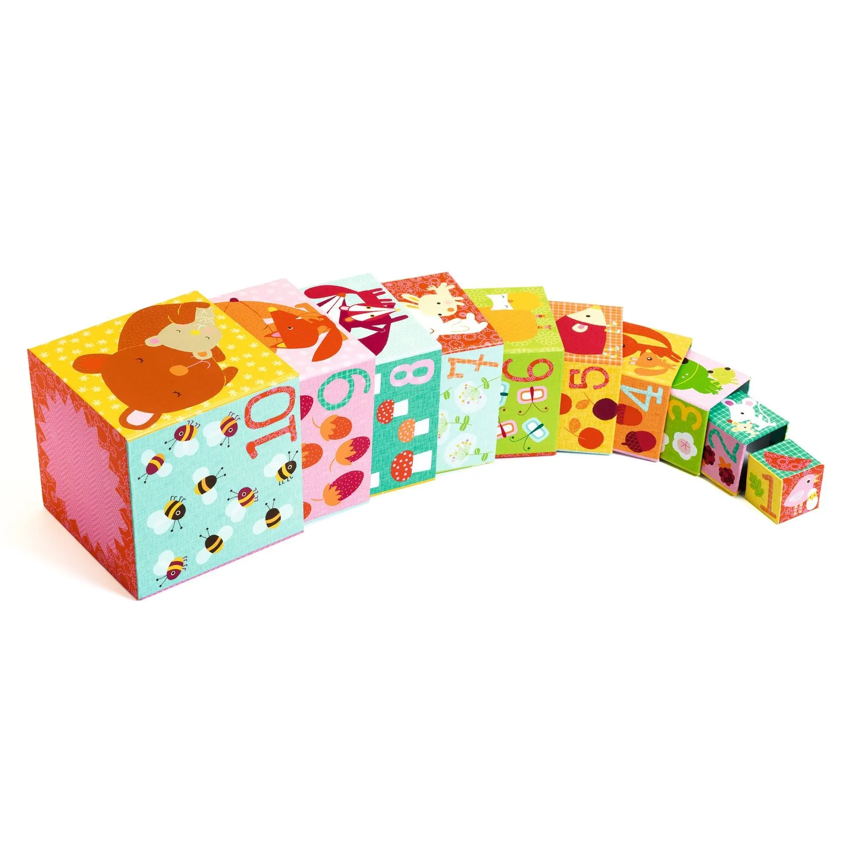 Djeco Stacking Cubes – Forest