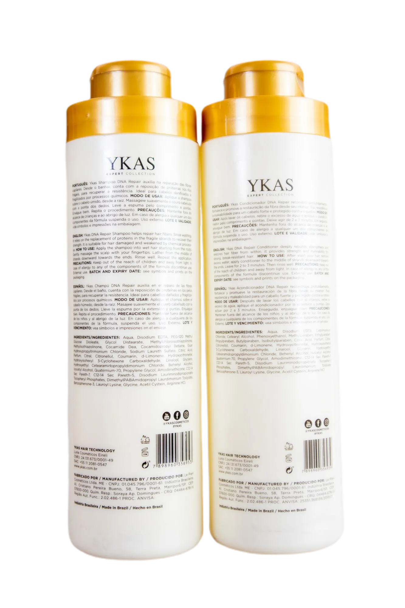 DNA Repair Kit Salon Duo (2 Products) - YKAS