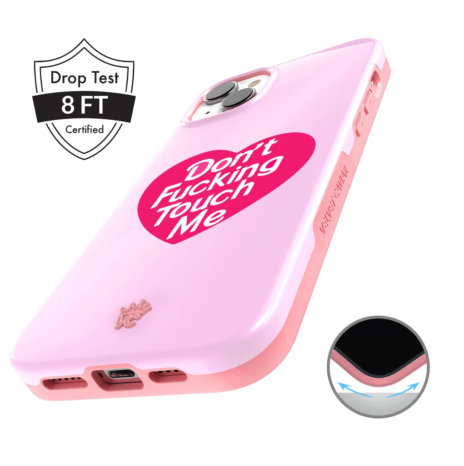 Don't F Touch Me iPhone Case