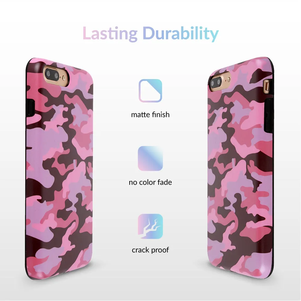 Dusty Rose Camo iPhone Case