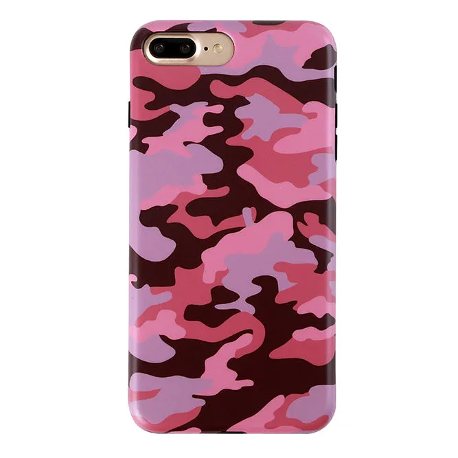 Dusty Rose Camo iPhone Case