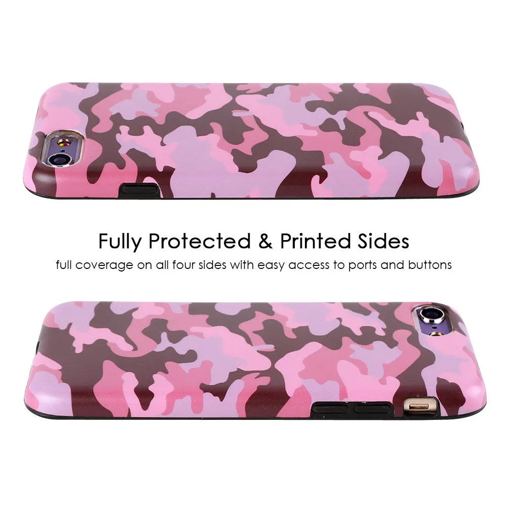 Dusty Rose Camo iPhone Case