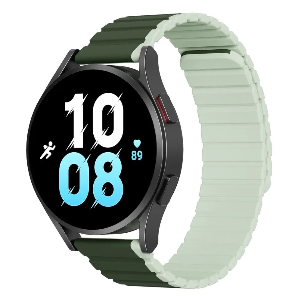 Dux Ducis - Amazfit Bip 5 magnetic silicone wristband (joint circumference: 175-235mm) - Green