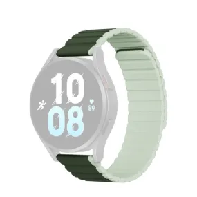 Dux Ducis - Amazfit Bip 5 magnetic silicone wristband (joint circumference: 175-235mm) - Green