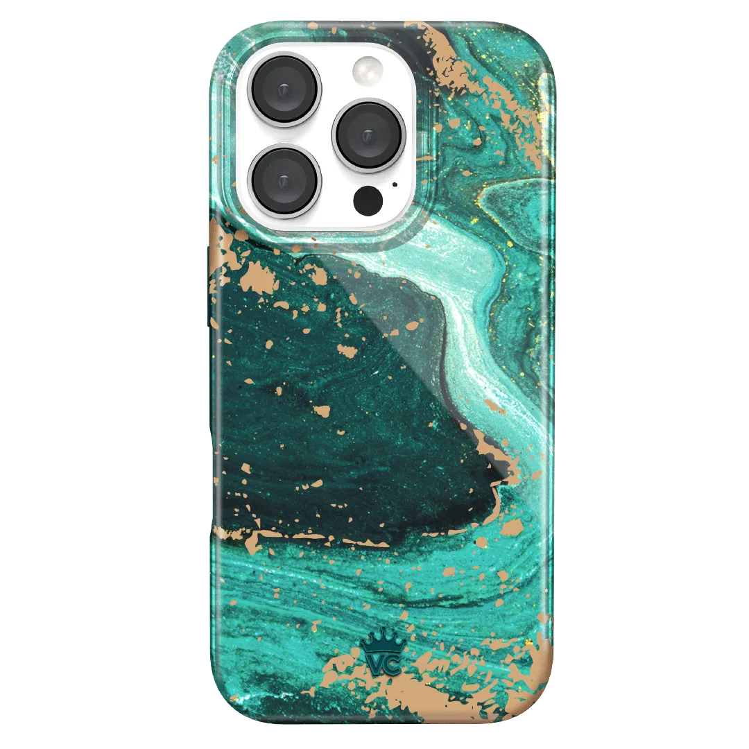 Emerald Marble iPhone Case