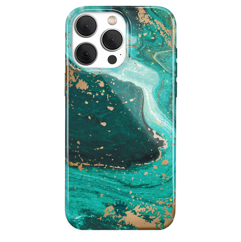 Emerald Marble iPhone Case