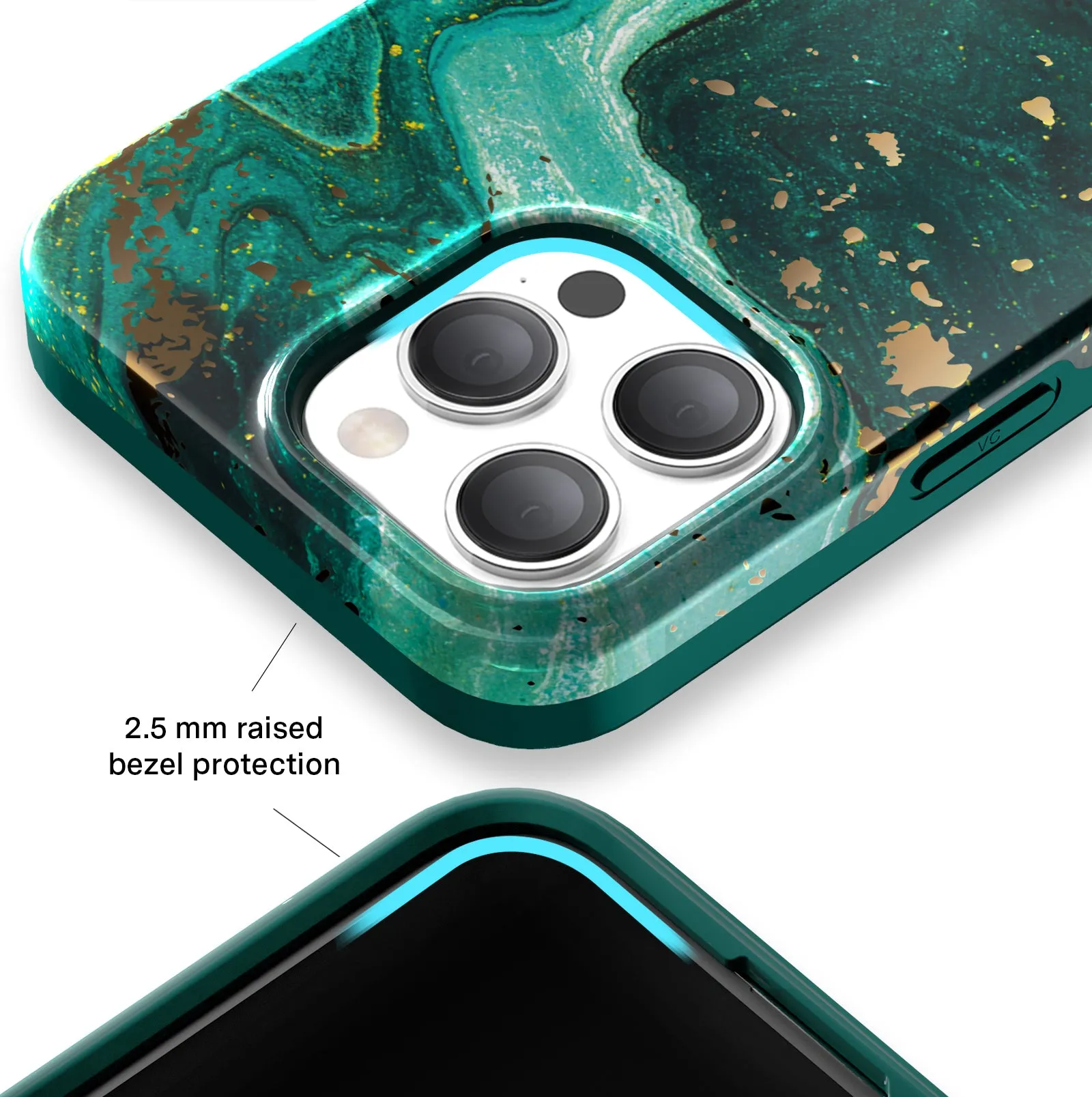 Emerald Marble iPhone Case