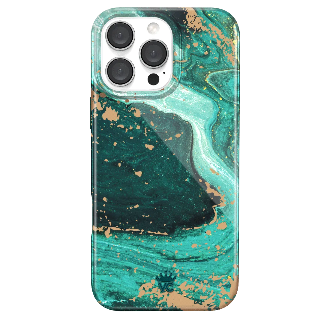 Emerald Marble iPhone Case