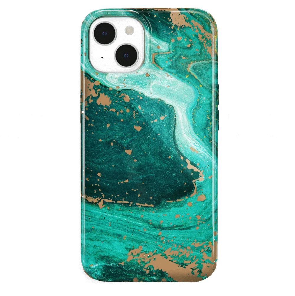 Emerald Marble iPhone Case