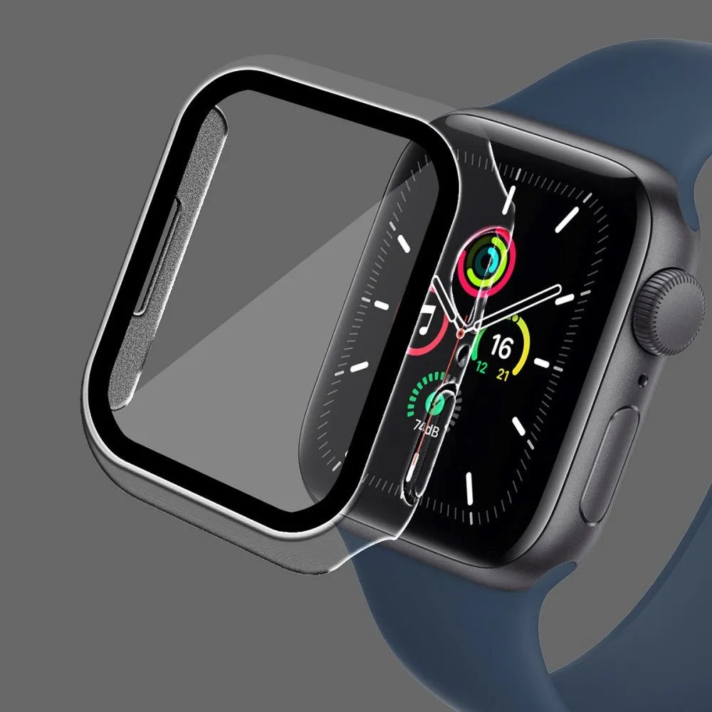 ENKAY Apple Watch 9/8/7 (41mm) Cover & Hærdet Glas - Gennemsigtig