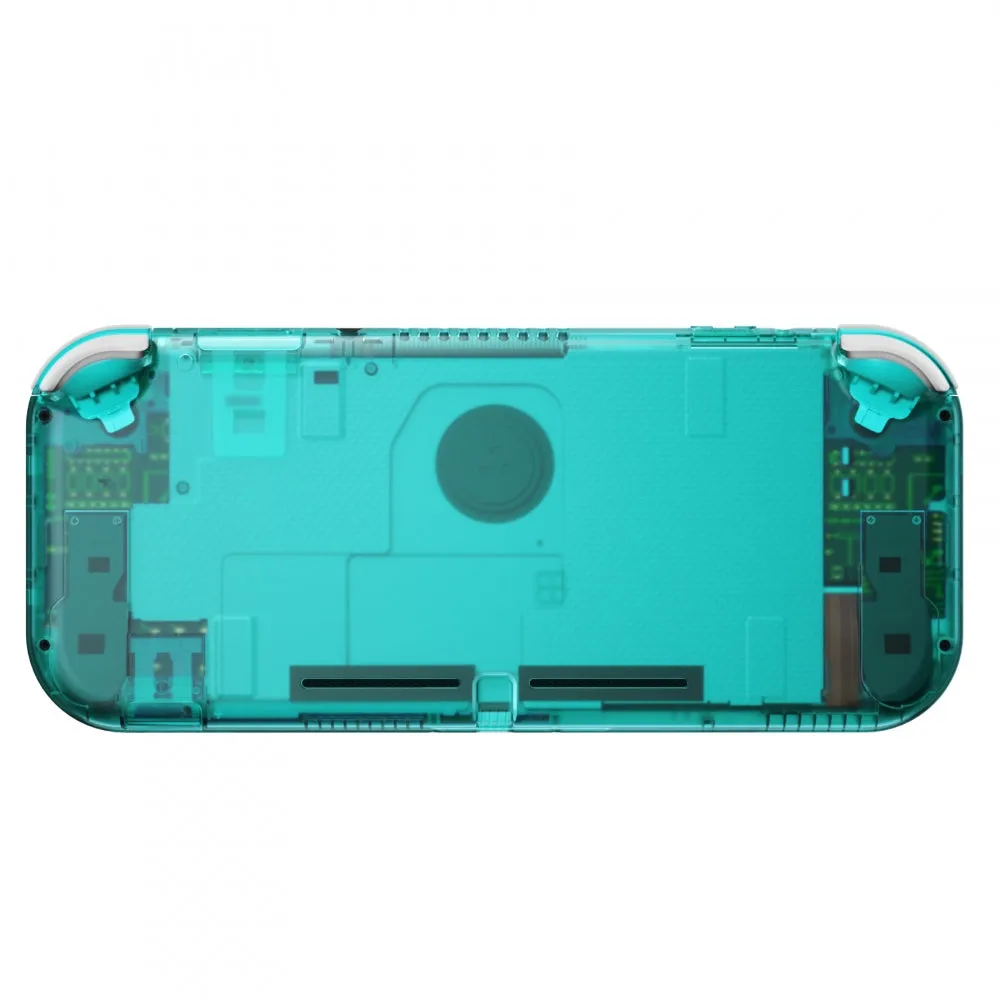 eXtremeRate Emerald Green DIY Replacement Shell for NS Switch Lite, NSL Handheld Controller Housing w/ Screen Protector, Custom Case Cover for NS Switch Lite - DLM508