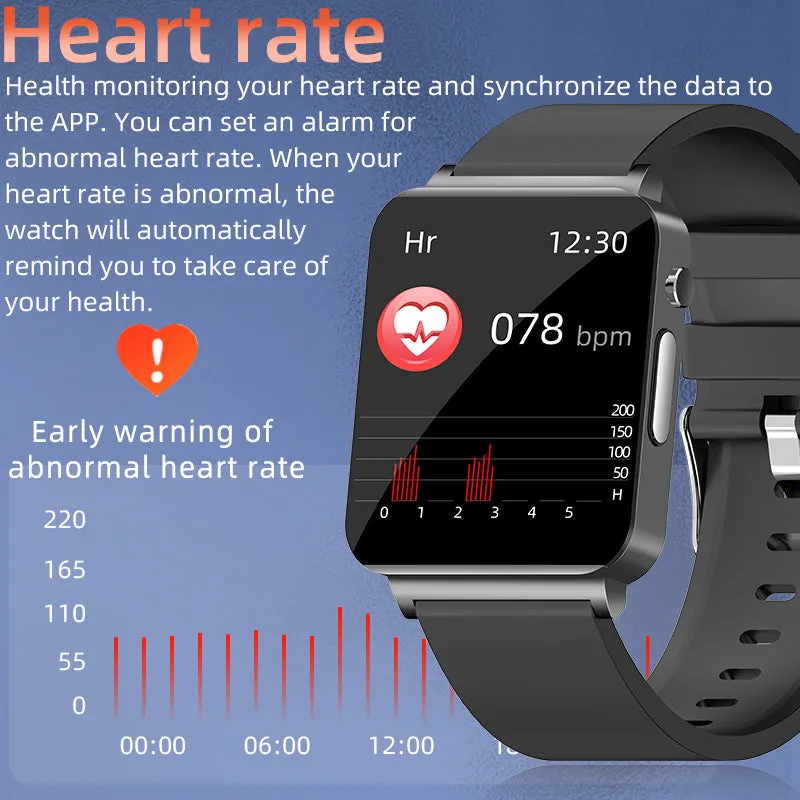 FITAOS ECG PPG Blood Sugar Monitoring Health Smart Sports Watch