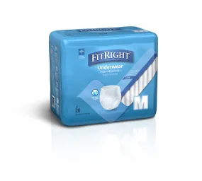 FitRight Ultra Protective Underwear, Medium (case of 80)