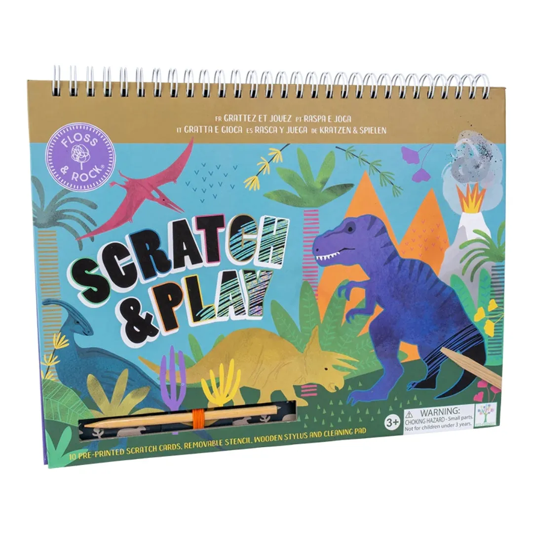 Floss & Rock Scratch and Play – Dinosaur