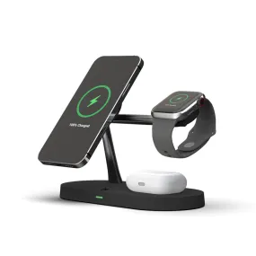 FLUX 4-in-1 Wireless Charging Dock - MagSafe Compatible