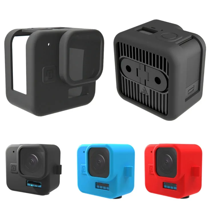 For Gopro Hero11 Black Mini Silicone Protective Case Sports Camera Accessories(Red)