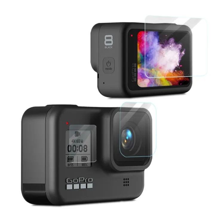 For GoPro HERO8 Black Camera Lens HD Protective Film   LCD Display HD Screen Protector