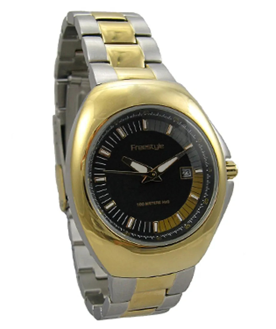 FreeStyle Charger Mid 2-Tone Water Proof Stainless Steel Watch 35109