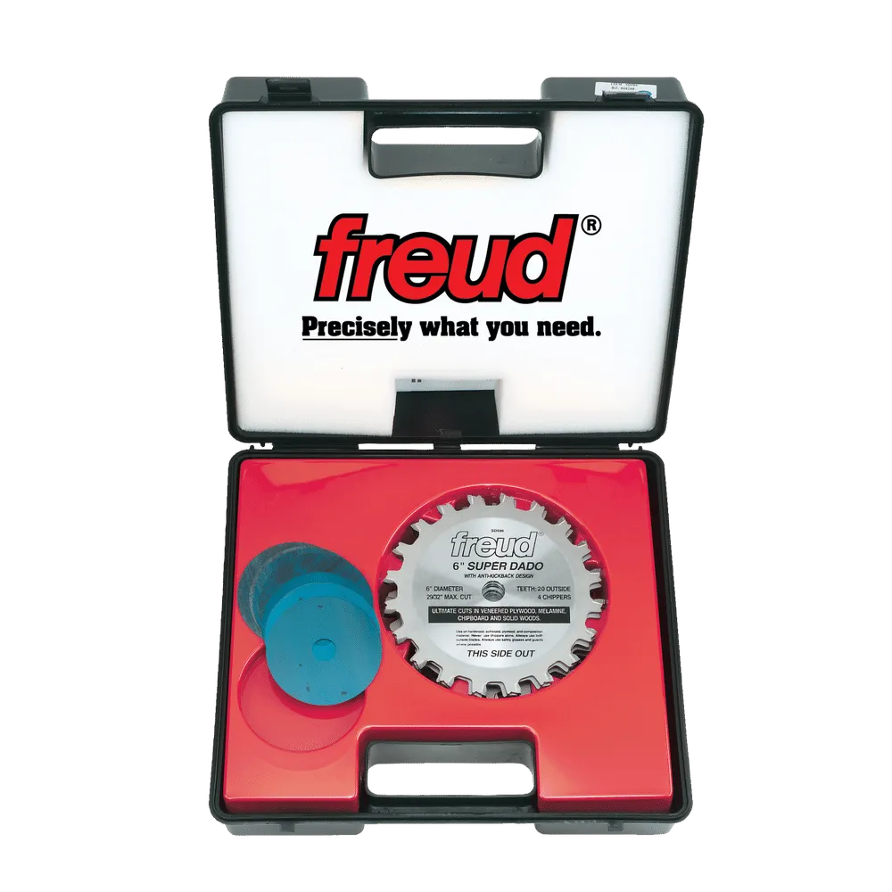 Freud SD506 6" Super Dado Set