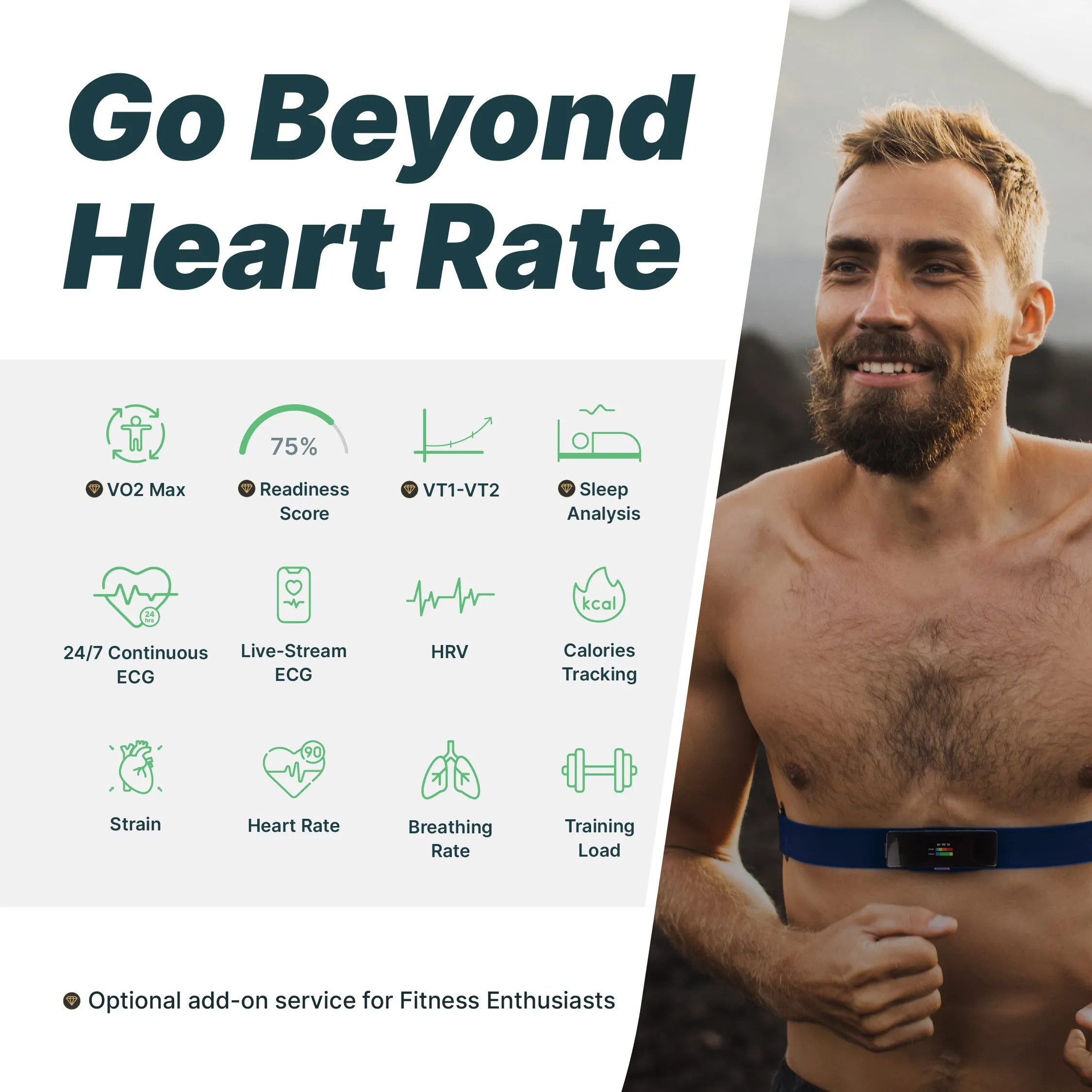 Frontier X2 Smart Heart Monitor