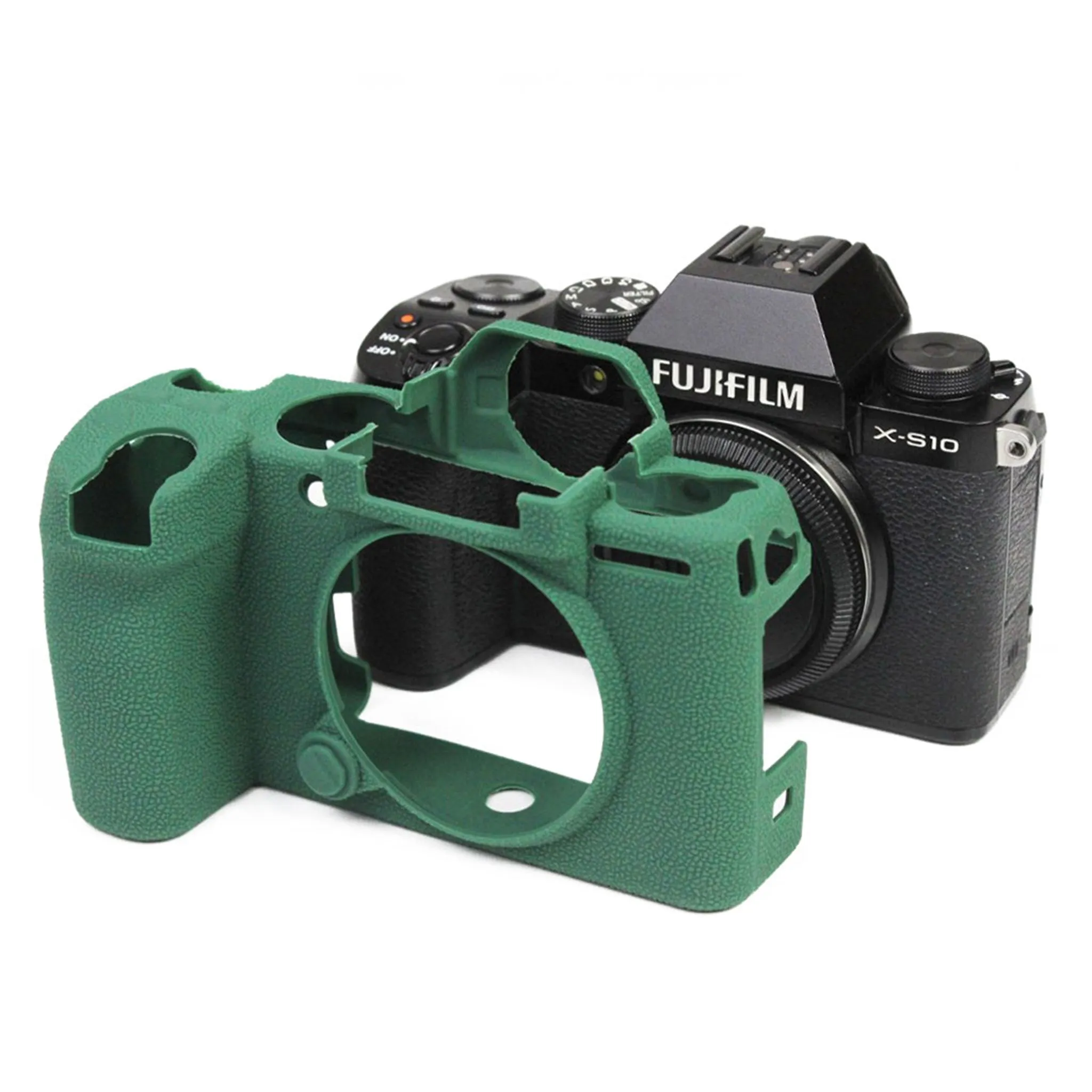 Fujifilm X-S10 simple silicone watch band - Green