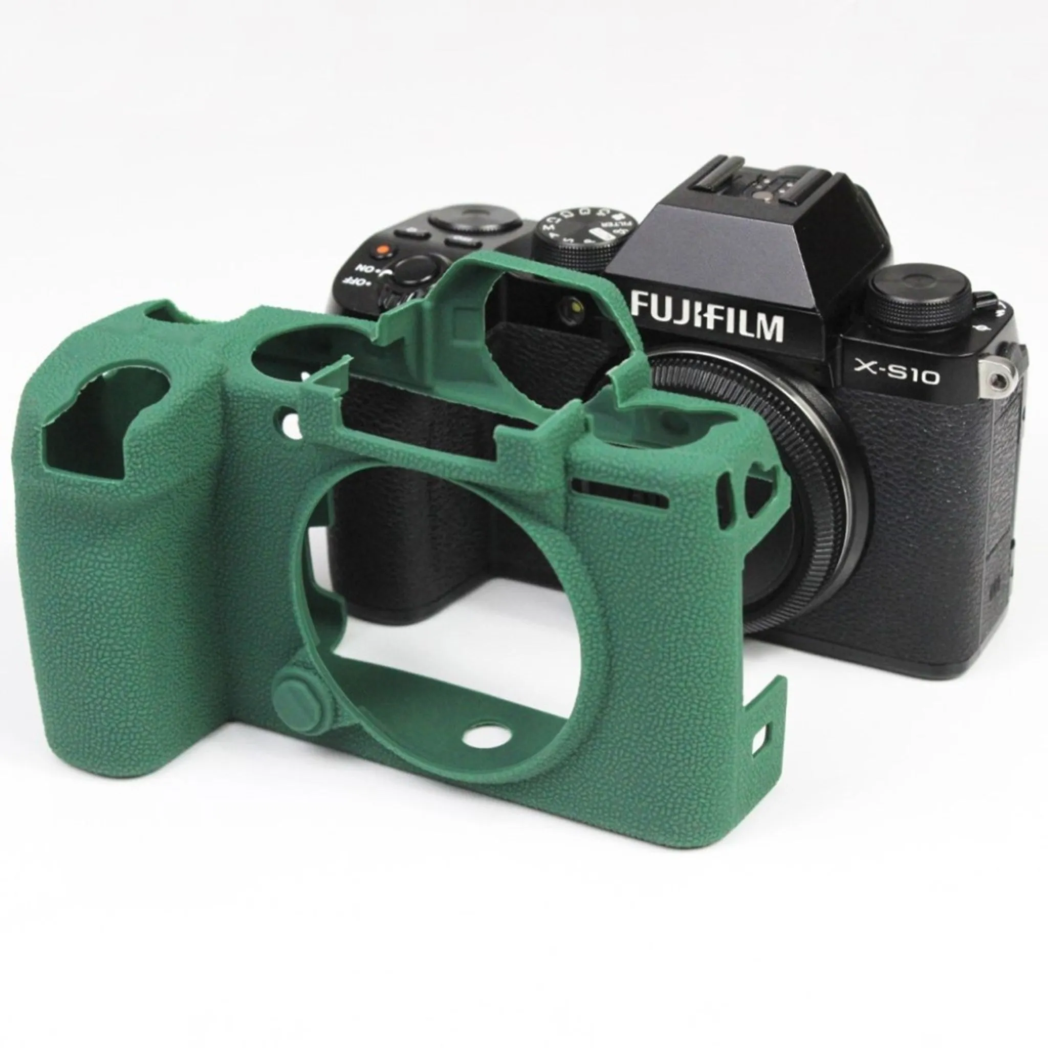 Fujifilm X-S10 simple silicone watch band - Green