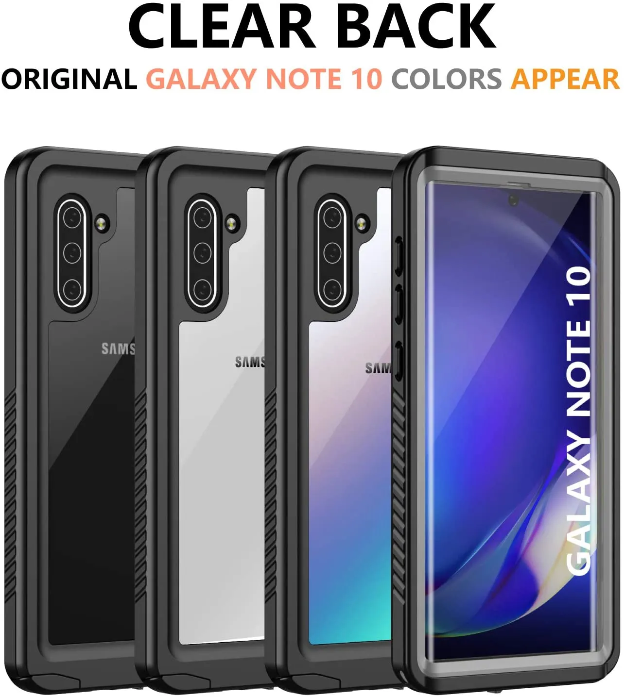 Galaxy Note 10 Waterproof Case |  Note 10 Waterproof Full Body Protective Case