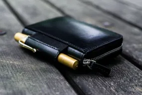 Galen Leather EDC Wallet in Black