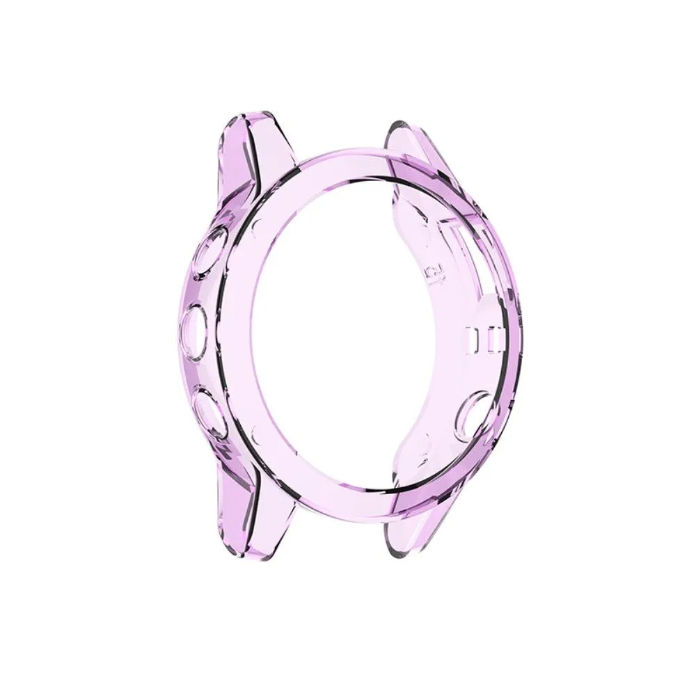 Garmin Fenix 5 / 5 Plus transparent cover - Transparent Purple