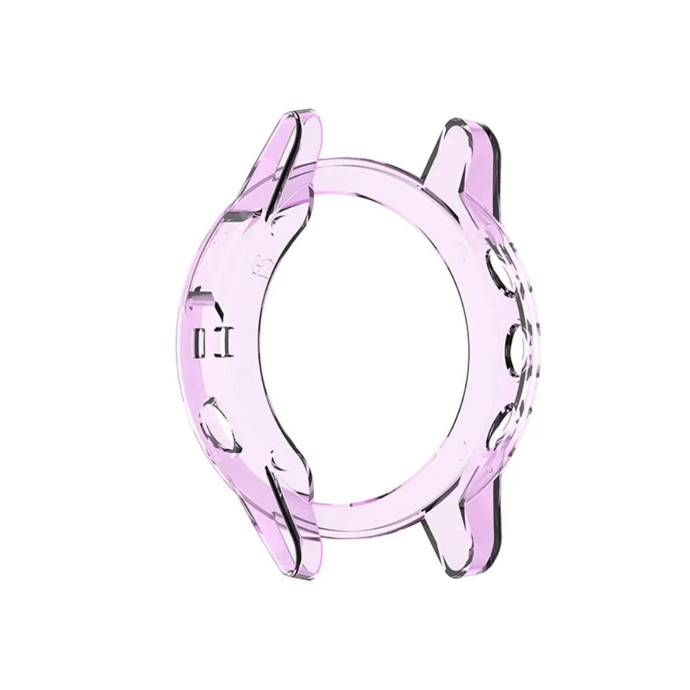 Garmin Fenix 5 / 5 Plus transparent cover - Transparent Purple