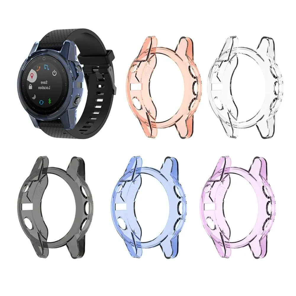 Garmin Fenix 5S / 5S Plus transparent cover - Transparent Black