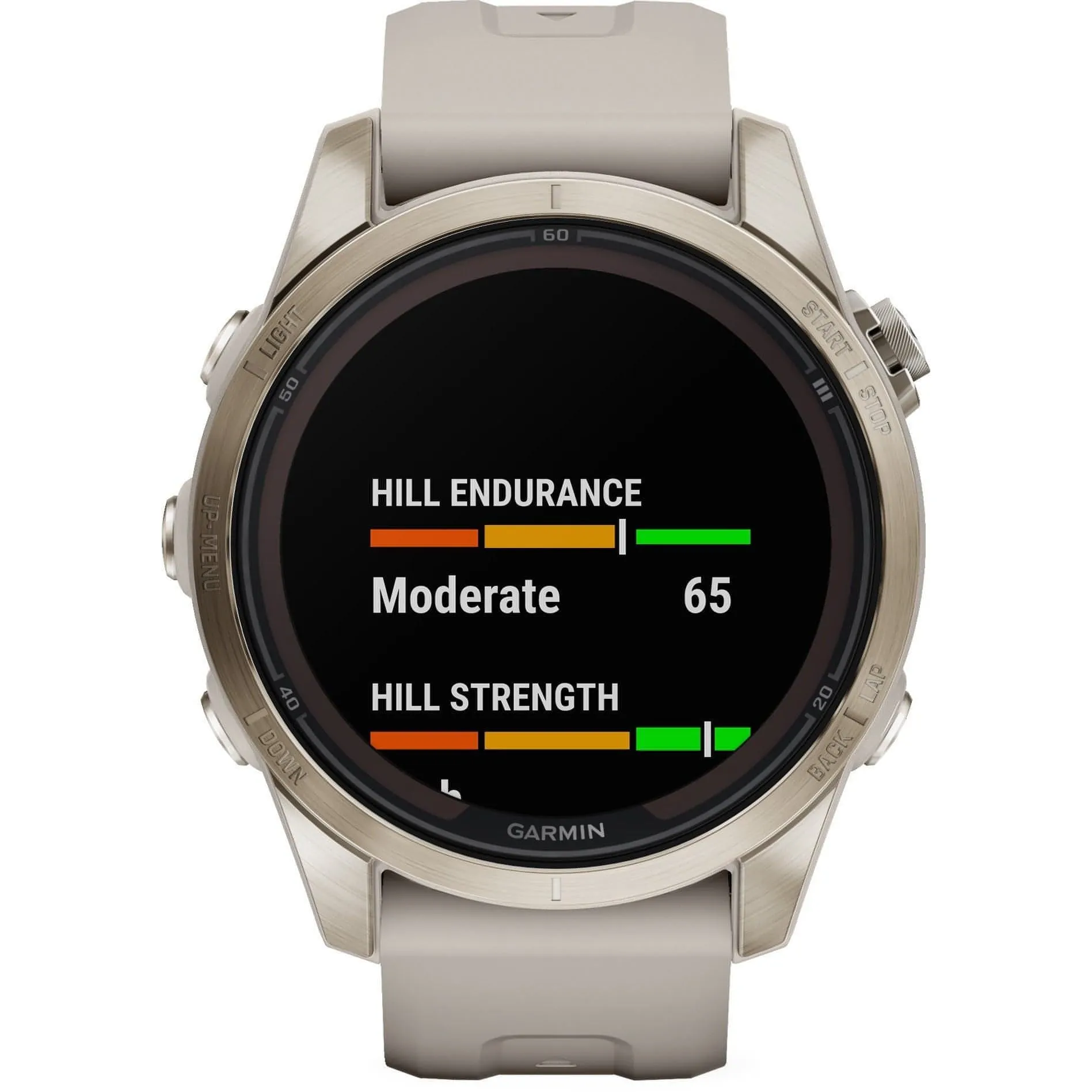 Garmin Fenix 7S Pro Sapphire Solar HRM With GPS Multisport Watch - Cream