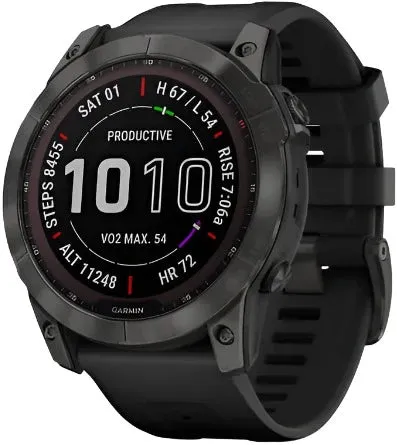 Garmin Fenix 7X Sapphire Solar GPS Watch