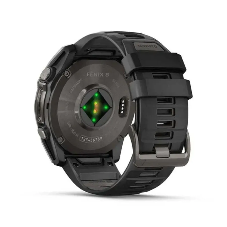 GARMIN - Fenix 8 -  51 MM AMOLED Sapphire GPS Smart Watch