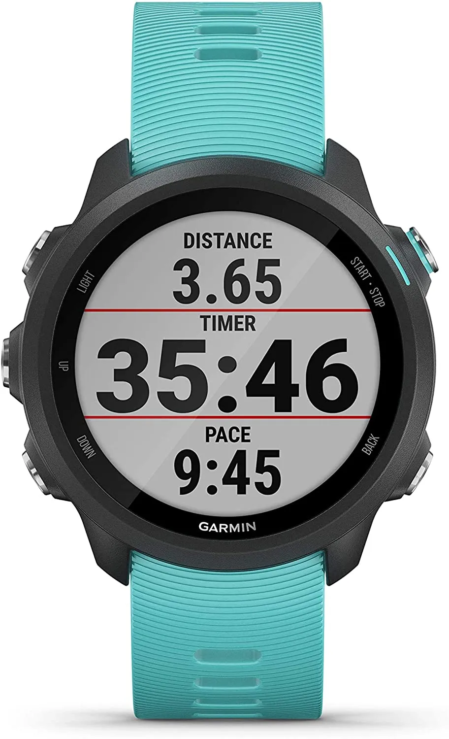 Garmin Forerunner 245 GPS Running Smartwatch (010-02120-22, Black/Blue/Lime)