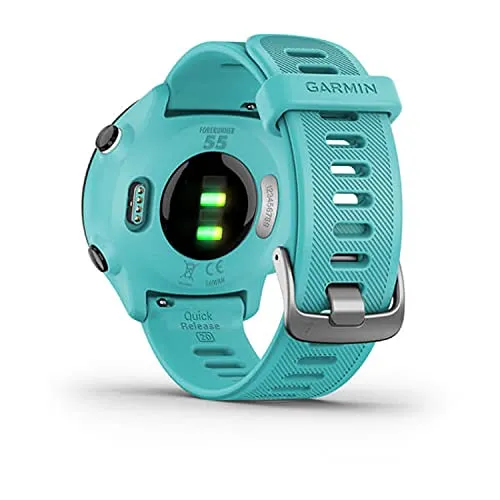 Garmin Forerunner 55, GPS Running Watch with Daily Suggested Workouts, Up to 2 weeks of Battery Life, Aqua