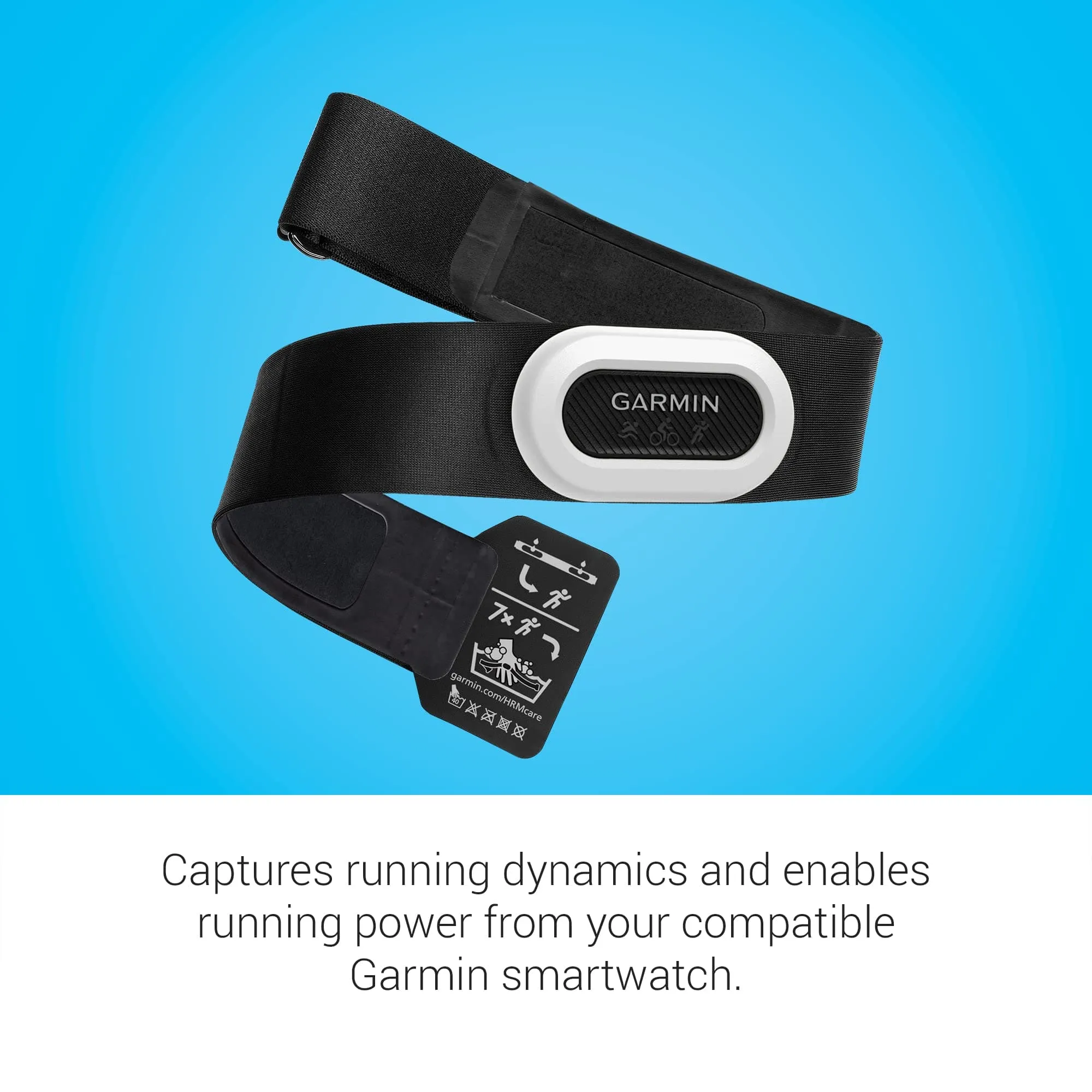 Garmin HRM-Pro Plus, Premium Chest Strap Heart Rate Monitor, Captures Running Dynamics, Transmits via ANT  and BLE - 010-13118-00