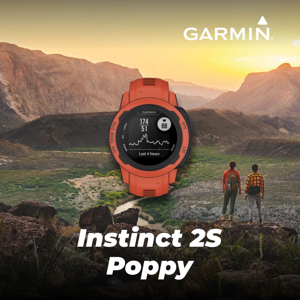 Garmin Instinct 2 GPS Rugged Outdoor Smartwatch