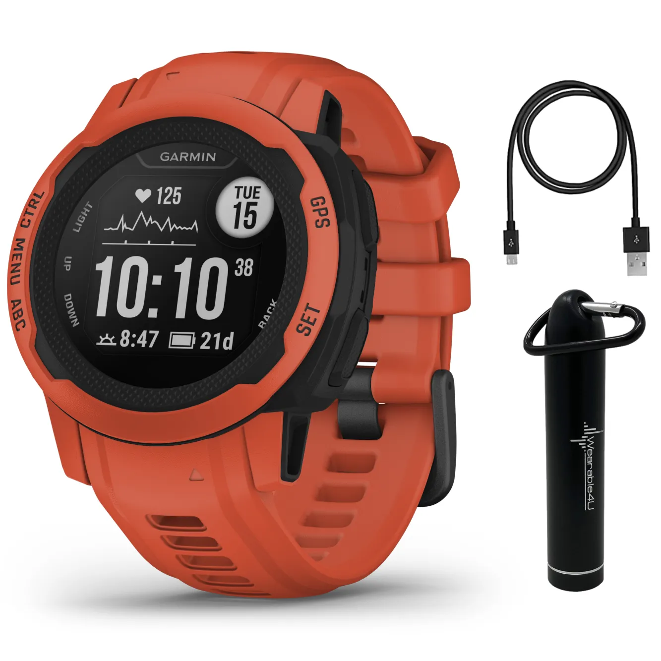 Garmin Instinct 2 GPS Rugged Outdoor Smartwatch