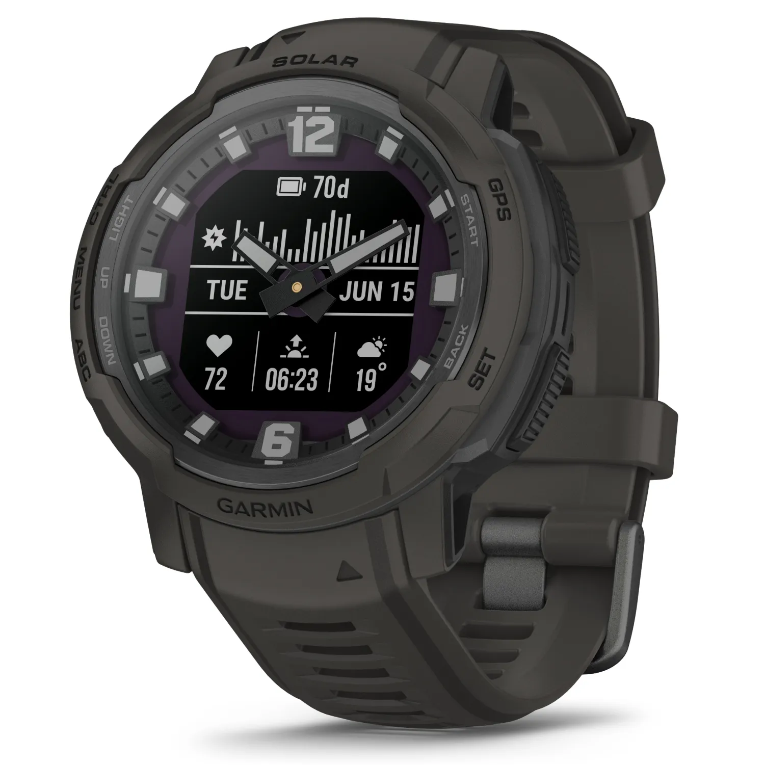 Garmin Instinct Crossover Series Hybrid Rugged Smartwatch