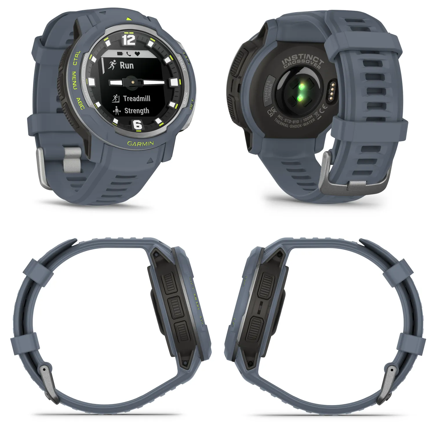 Garmin Instinct Crossover Series Hybrid Rugged Smartwatch