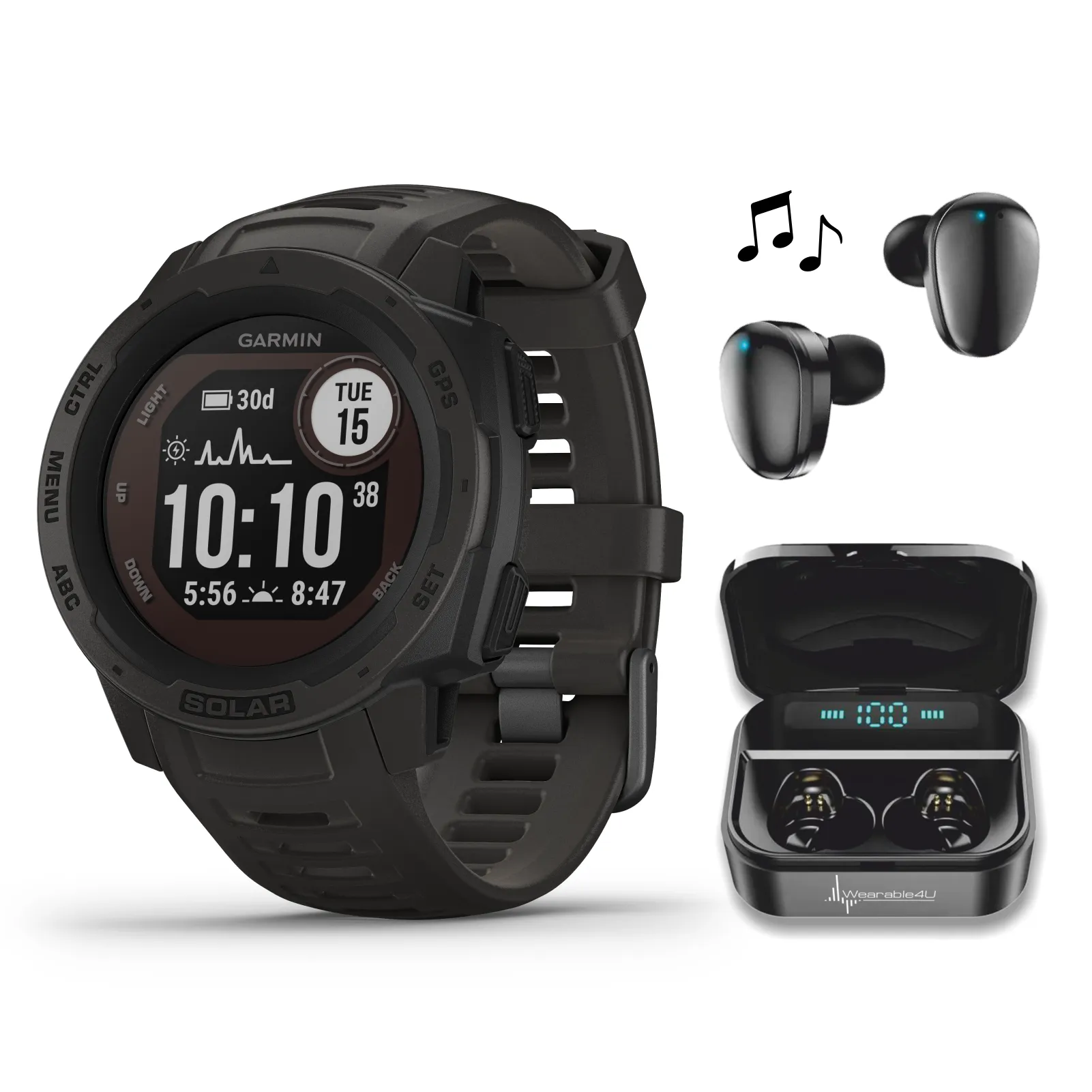 Garmin Instinct Solar Premium GPS Smartwatch