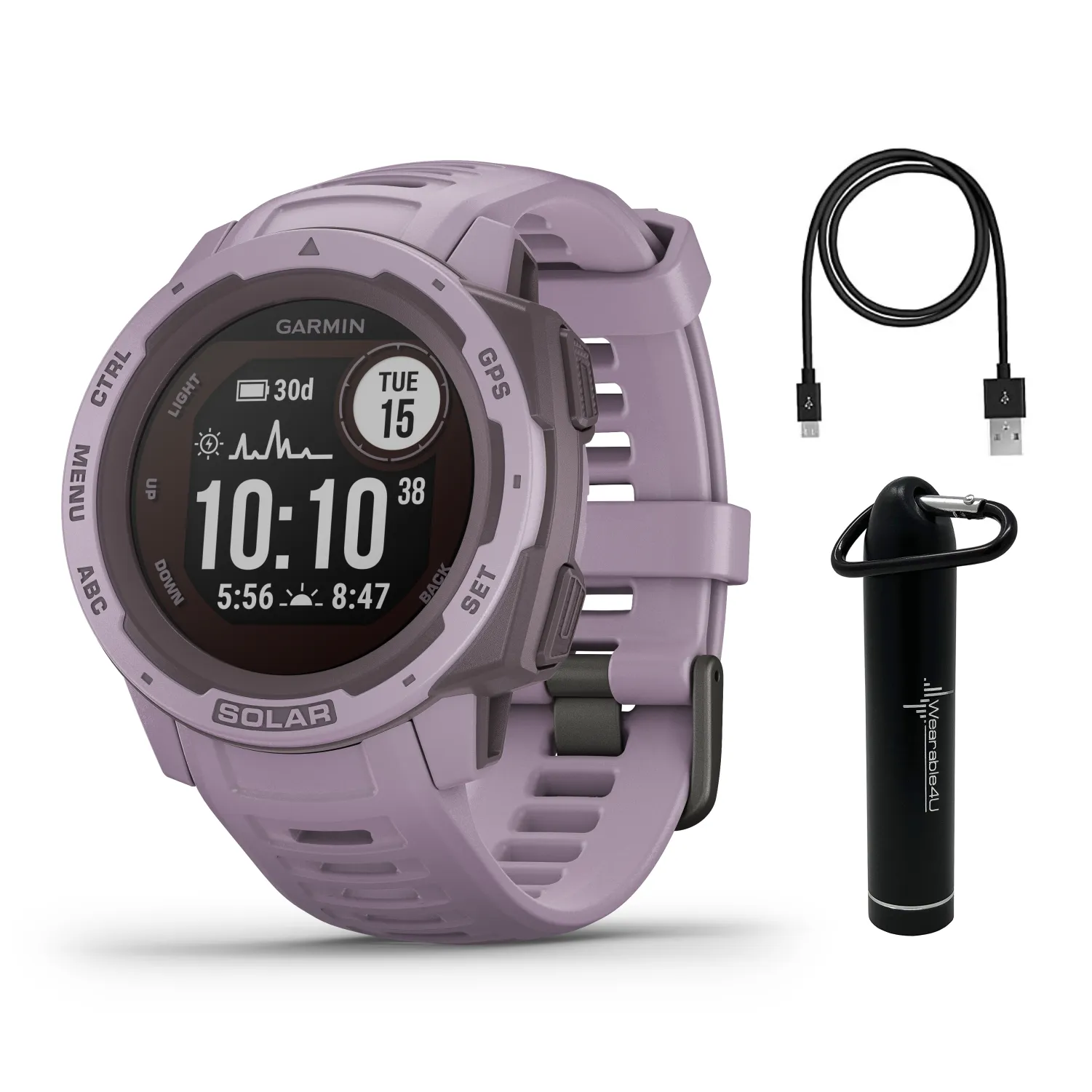 Garmin Instinct Solar Premium GPS Smartwatch