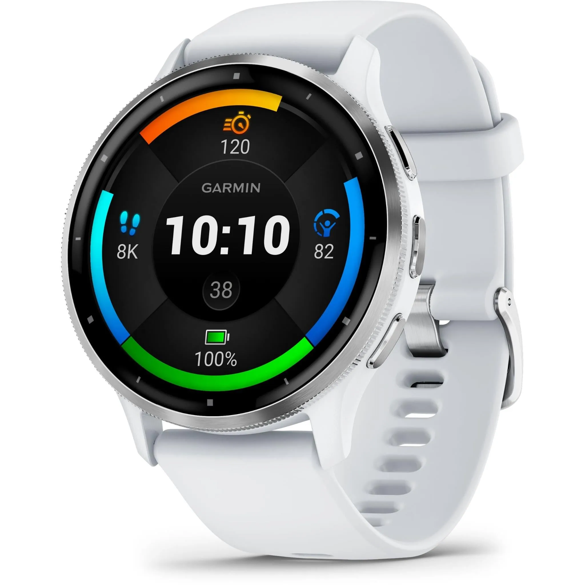 Garmin Venu 3 Sports Watch (Whitestone/Silver)