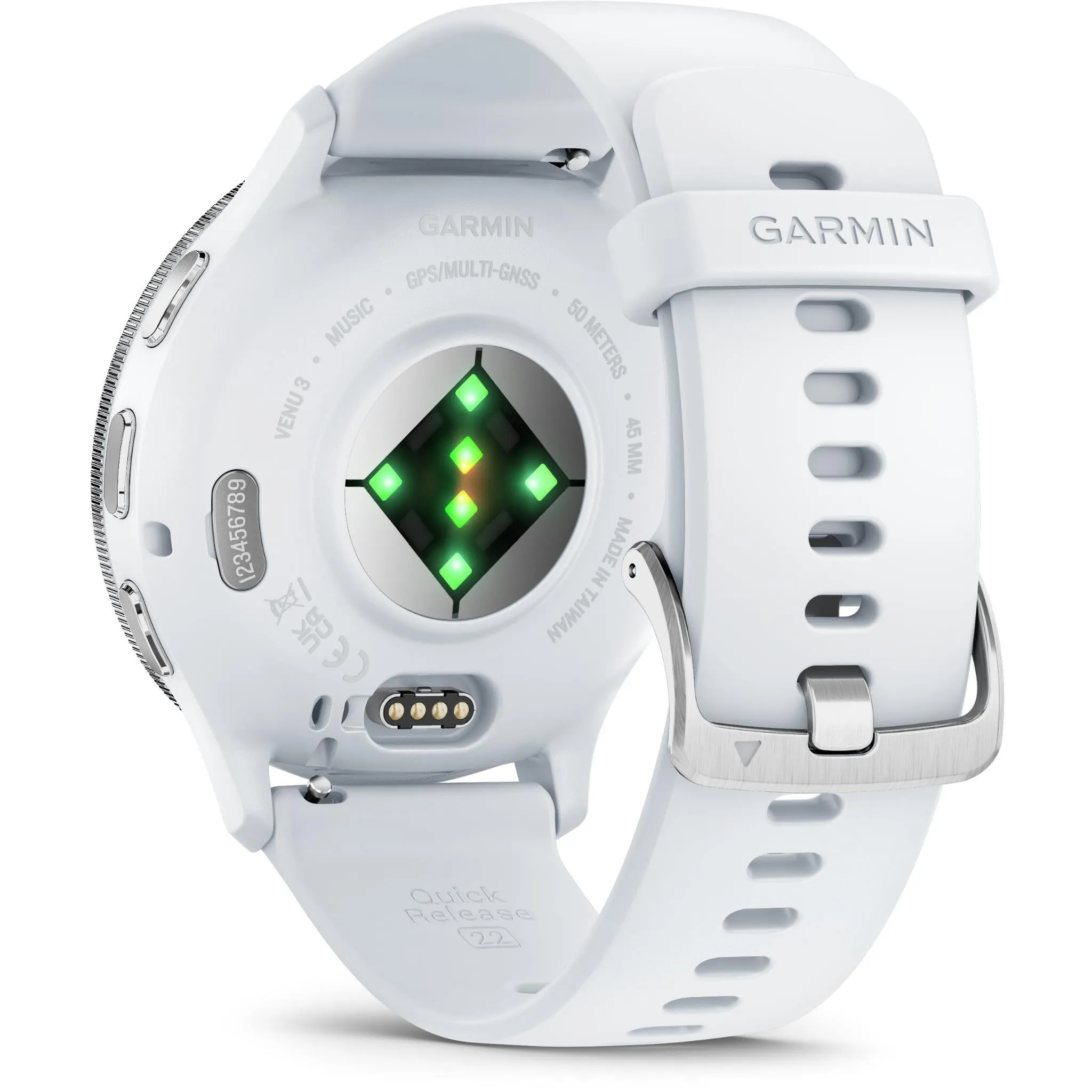 Garmin Venu 3 Sports Watch (Whitestone/Silver)