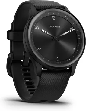 Garmin Vivomove Sport Touchscreen Smartwatch, Black - Certified Refurbished