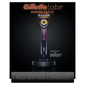 GilletteLabs Heated Razor Starter Kit by Gillette - 3ct